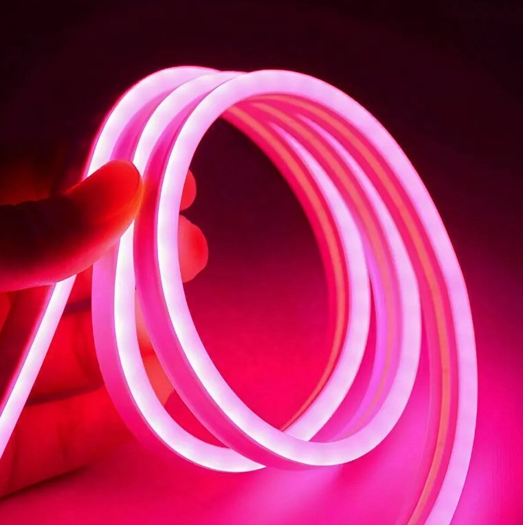 NEON LED 220V ROSA X MTS ELECLU